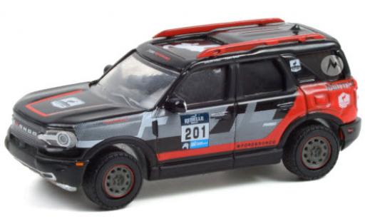 Modelauto Ford Bronco Sport Base Sport No.201 Perfomance Rebelle Rally 2021 1/64 Greenlight