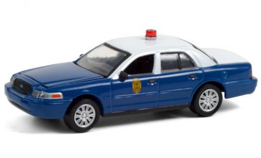 Modelauto Ford Crown Police Interceptor Victoria Politie Kansas Highway Patrol 2011 Kansas autoroute Patrol 75th Anniversaire 1/64 Greenlight