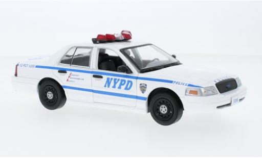 Modelauto Ford Crown Police Interceptor Victoria Politie Quantico 2003 1/24 Greenlight