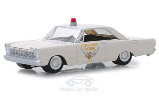 Modelauto Ford Custom Police wit Ohio State Highway Patrol 1965 1/64 Greenlight
