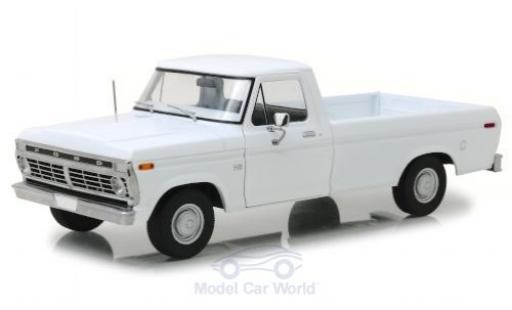 Modelauto Ford F-100 Pickup 00 wit 1973 1/18 Greenlight