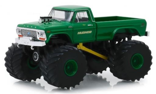 Modelauto Ford F-250 Monster Truck Mudhog 1979 1/64 Greenlight
