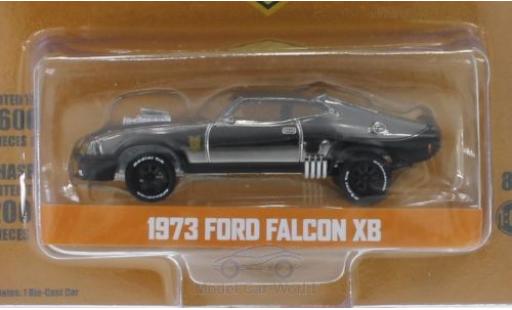 Modelauto Ford Falcon Interceptor XB chrom/zwart The Last of the V8 Interceptors Madmax 1973 1/64 Greenlight