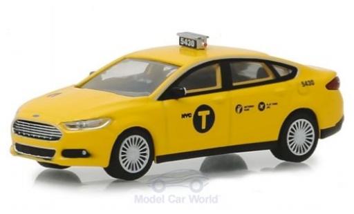 Modelauto Ford Fusion Taxi New York 2013 1/64 Greenlight
