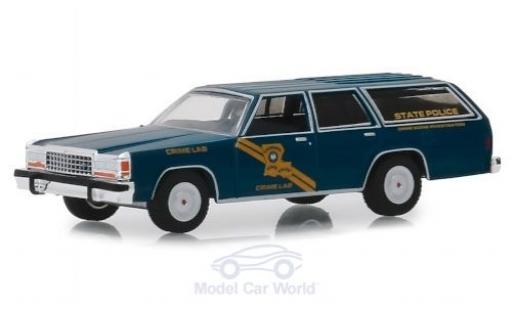 Modelauto Ford LTD Crown Victoria Wagon Louisiana State Politie 1987 1/64 Greenlight