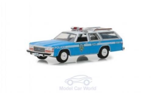 Modelauto Ford LTD Crown Victoria Wagon NYPD 1988 1/64 Greenlight