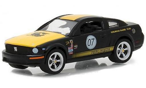 Modelauto Ford Mustang Fastback 2008 Terlingua Team Car 07 1/64 Greenlight