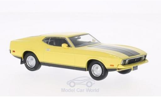 Modelauto Ford Mustang Mach 1 Eleanor geel Gone in 60 Seconds 1973 Eleanor 1/43 Greenlight