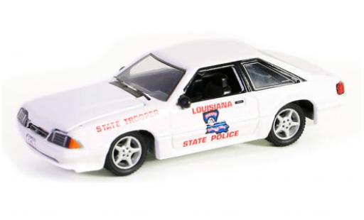 Modelauto Ford Mustang SSP Louisiana State Politie 1993 1/64 Greenlight
