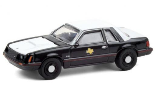 Modelauto Ford Mustang SSP Texas Department of Public Safety 1982 1/64 Greenlight