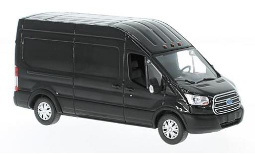Modelauto Ford Transit Kastenwagen High Roof zwart 2017 1/43 Greenlight