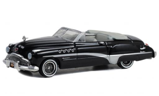 Modelauto Buick Roadmaster Convertible Rivera Cabriolet zwart 1949 1/64 Greenlight