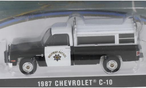 Modelauto Chevrolet C-10 police California Highway Patrol 1987 1/64 Greenlight