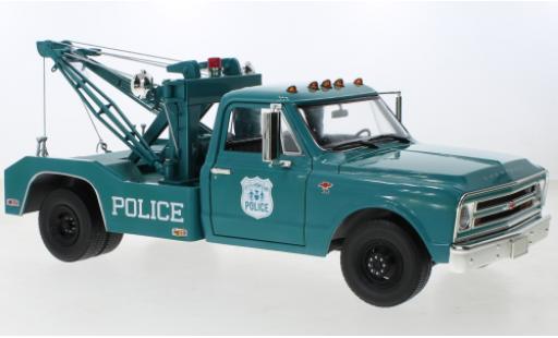 Modelauto Chevrolet C-30 wrecker Dually City Of Nouveau York Politie 1967 1/18 Greenlight
