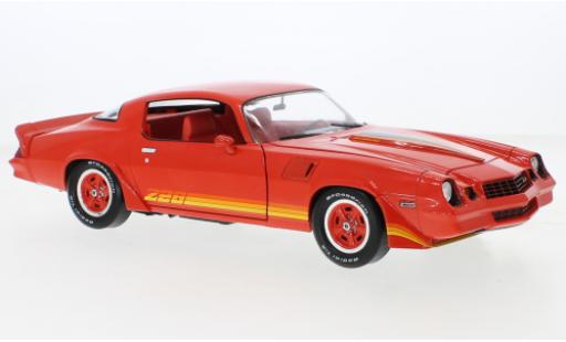 Modelauto Chevrolet Camaro Z28 rood 1981 1/18 Greenlight