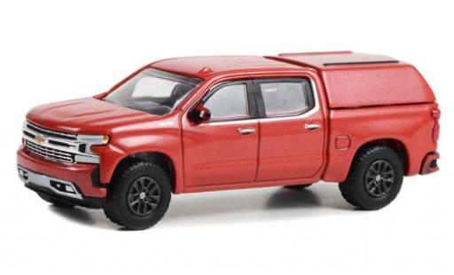 Modelauto Chevrolet Silverado pickup LTD High Country rood 2022 1/64 Greenlight