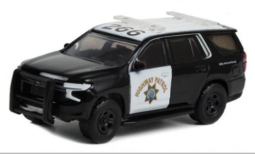 Modelauto Chevrolet Tahoe police Politie Pursuit Vehicle California Highway Patrol 2021 1/64 Greenlight