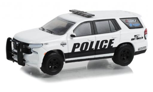 Modelauto Chevrolet Tahoe police Politie Pursuit Vehicle Generl Motors Fleet Politie Show 2021 1/64 Greenlight