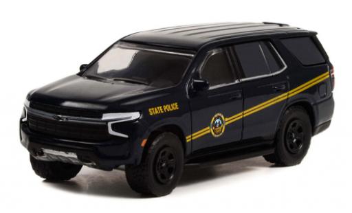 Modelauto Chevrolet Tahoe police Politie Pursuit Vehicle West Virginia Politie 2021 1/64 Greenlight