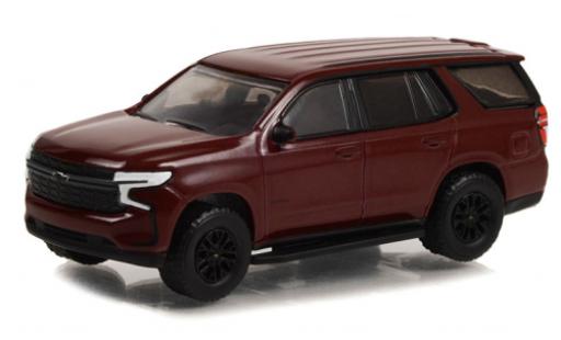 Modelauto Chevrolet Tahoe suv RST rood 2022 1/64 Greenlight