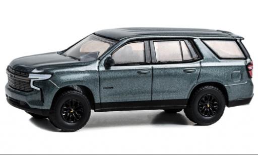 Modelauto Chevrolet Tahoe suv RST grijs 2023 1/64 Greenlight