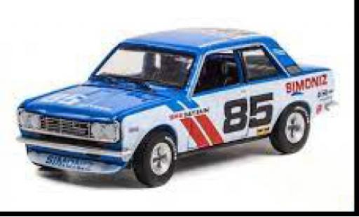 Modelauto Datsun 510 BRE No.85 Brock Racing Enterprises 1972 1/64 Greenlight