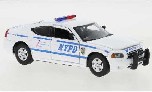 Modelauto Dodge Charger police New York Politie Department 2006 1/43 Greenlight
