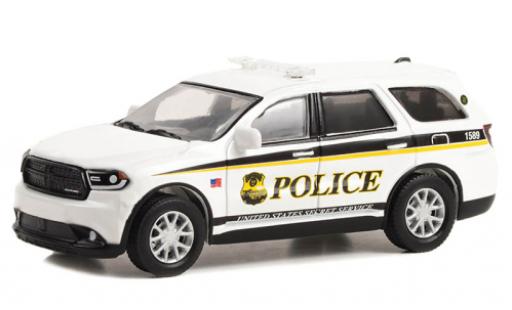 Modelauto Dodge Durango police Pursuit U.S. Secret Service Politie 2018 1/64 Greenlight