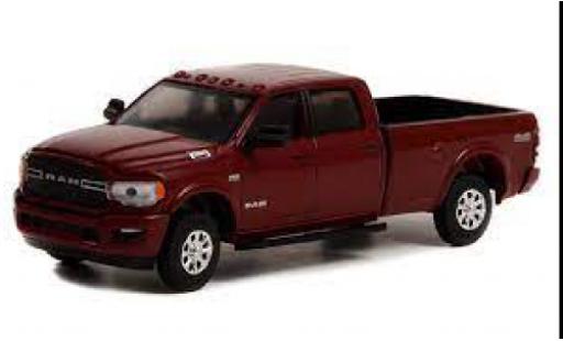 Modelauto Dodge RAM pickup 2500 rood 2021 1/64 Greenlight