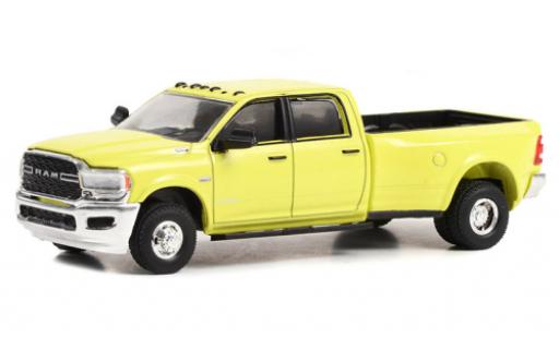 Modelauto Dodge RAM pickup Dodge 500 Big Horn geel 2019 1/64 Greenlight