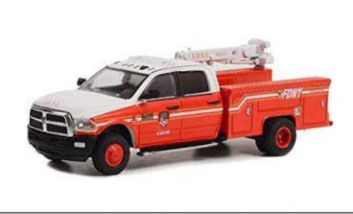 Modelauto Dodge RAM pompiers Dodge 500 Dually Crane Truck FDNY 2018 1/64 Greenlight