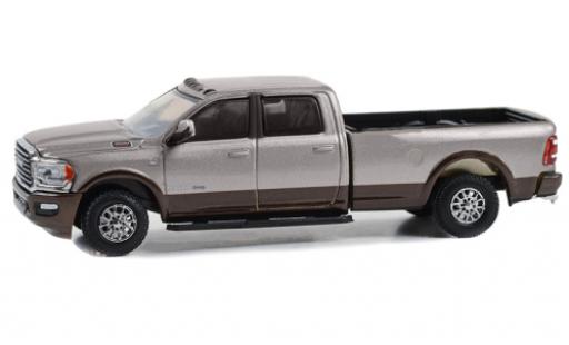 Modelauto Dodge RAM pickup Dodge 500 beperkt Longhorn d/brun 202 1/64 Greenlight