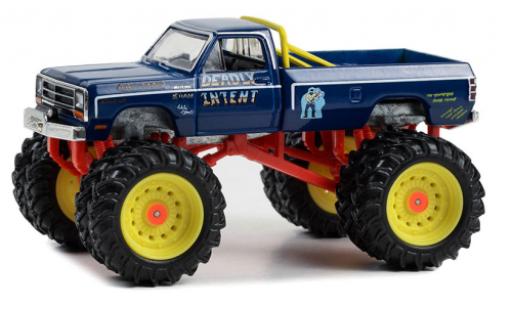 Modelauto Dodge RAM pickup D-250 Deadly Intent 1986 1/64 Greenlight