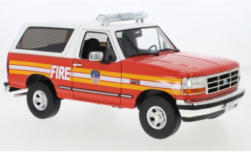 Modelauto Ford Bronco Wagon New York City Fire Department 1996 1/18 Greenlight