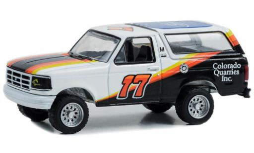 Modelauto Ford Bronco Wagon No.17 Pikes Peak 1994 1/64 Greenlight
