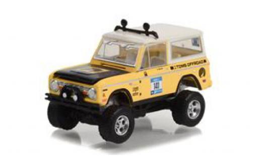 Modelauto Ford Bronco Wagon Toms Offroad 1969 1/64 Greenlight