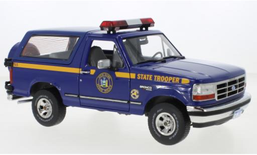 Modelauto Ford Bronco XLT New York State Politie 1996 1/18 Greenlight