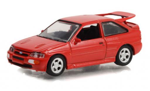 Modelauto Ford Escort Cosworth RS rood 1995 1/64 Greenlight