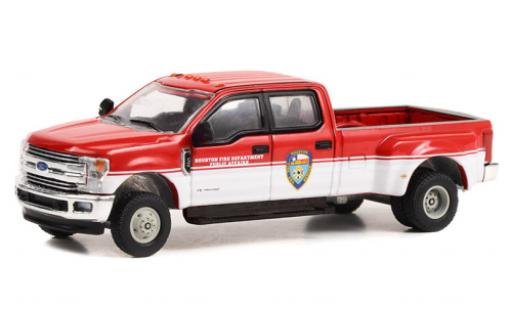 Modelauto Ford F-350 Pickup Dually Houston Fire Department 2019 1/64 Greenlight