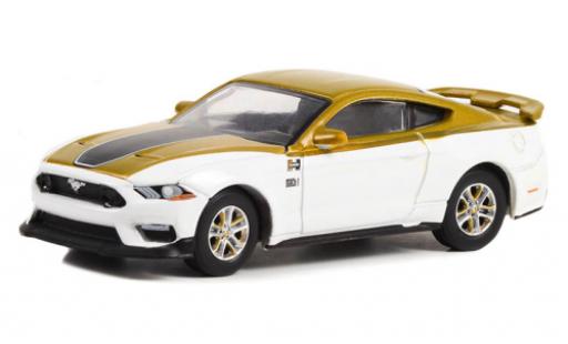 Modelauto Ford Mustang Mach 1 Hurst Performance 2021 1/64 Greenlight