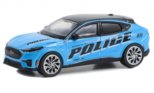 Modelauto Ford Mustang Police Mach E Politie (USA) 2022 1/64 Greenlight