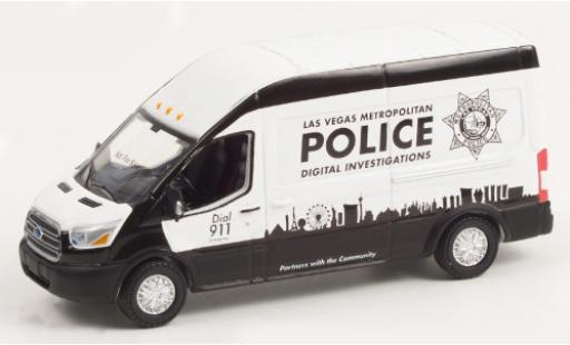 Modelauto Ford Transit Kastenwagen LWB HD Las Vegas Metropolitan Politie 2019 1/64 Greenlight