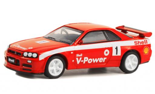 Modelauto Nissan Skyline R34 GT-R () S 2001 1/64 Greenlight