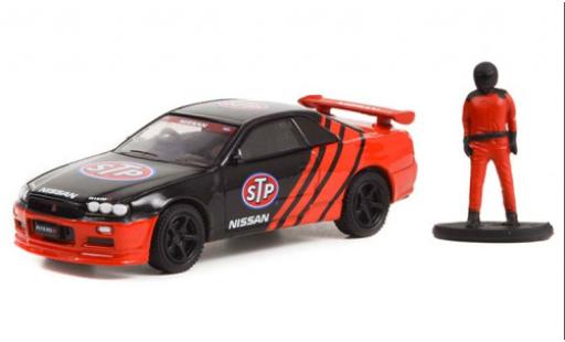 Modelauto Nissan Skyline R34 () STP 1999 1/64 Greenlight