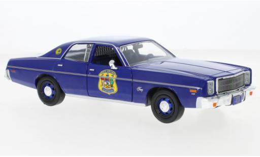 Modelauto Plymouth Fury Base Delaware State Politie 1978 1/24 Greenlight