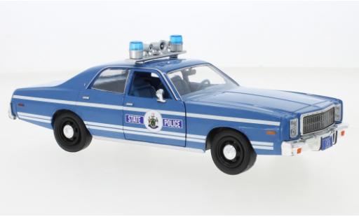 Modelauto Plymouth Fury Base Maine State Politie 1978 1/24 Greenlight