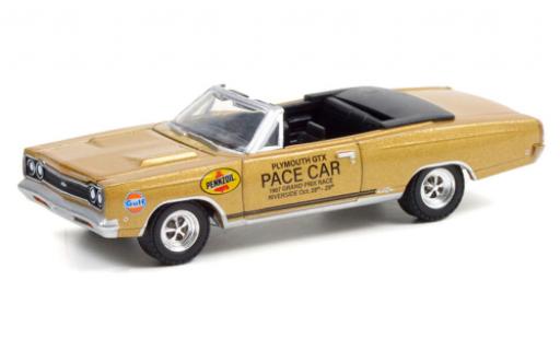 Modelauto Plymouth GTX Convertible Hemi Cabriolet Pace Car 1968 1/64 Greenlight