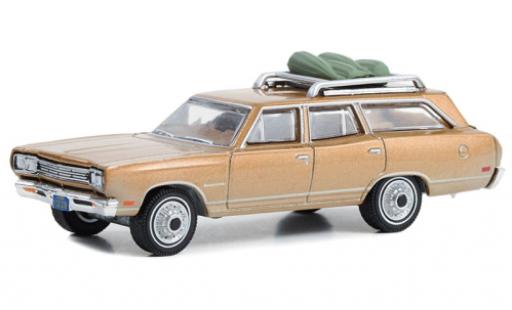 Modelauto Plymouth Satellite Station Wagon The Brady Bunch 1969 1/64 Greenlight