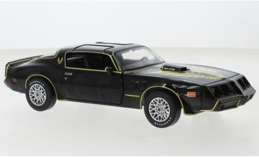 Modelauto Pontiac Firebird 1979 Trans Am zwart Rocky II 1/43 Greenlight