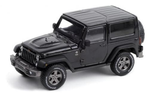 Modelauto Jeep Wrangler 75th Anniversary verjaardag Edition zwart 2016 dak abnehmbar 1/43 Greenlight